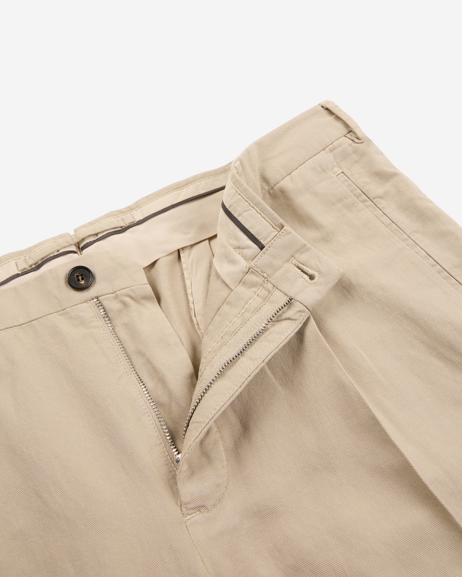 Tapered fit Chinolino ice crĂȘpe trousers - Image 6