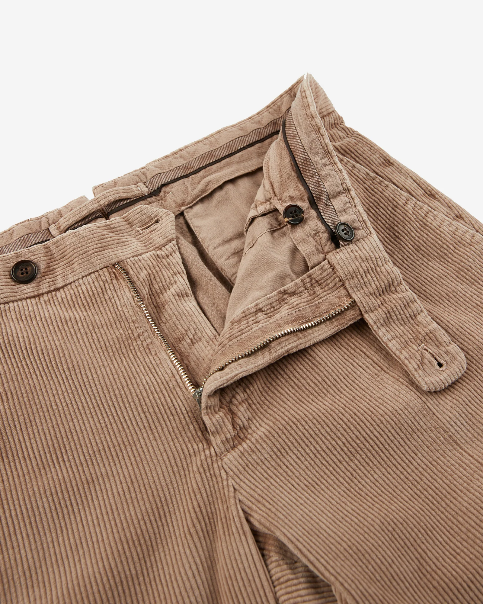 Tapered fit corduroy trousers - Image 6