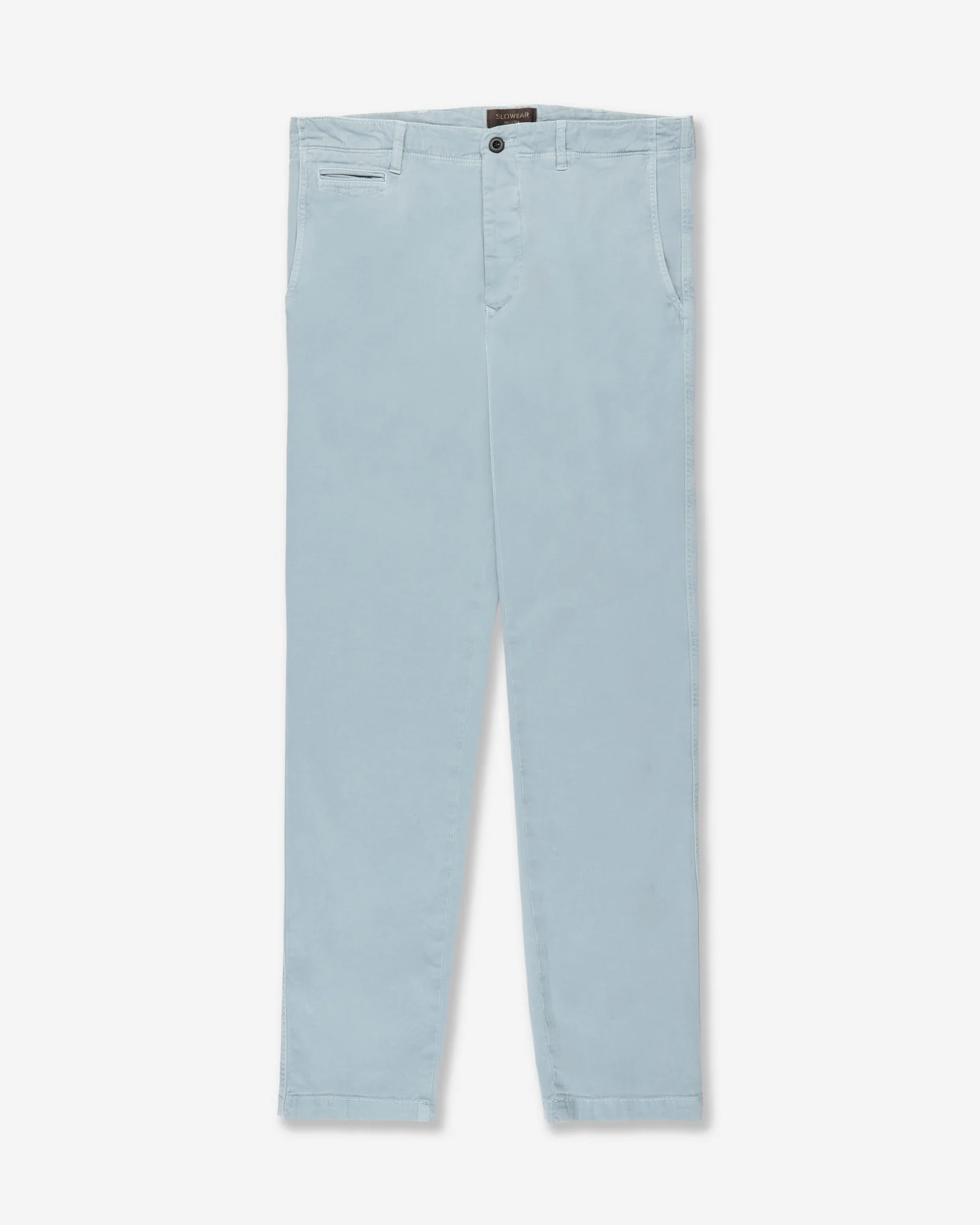 Tapered-fit cotton and linen trousers