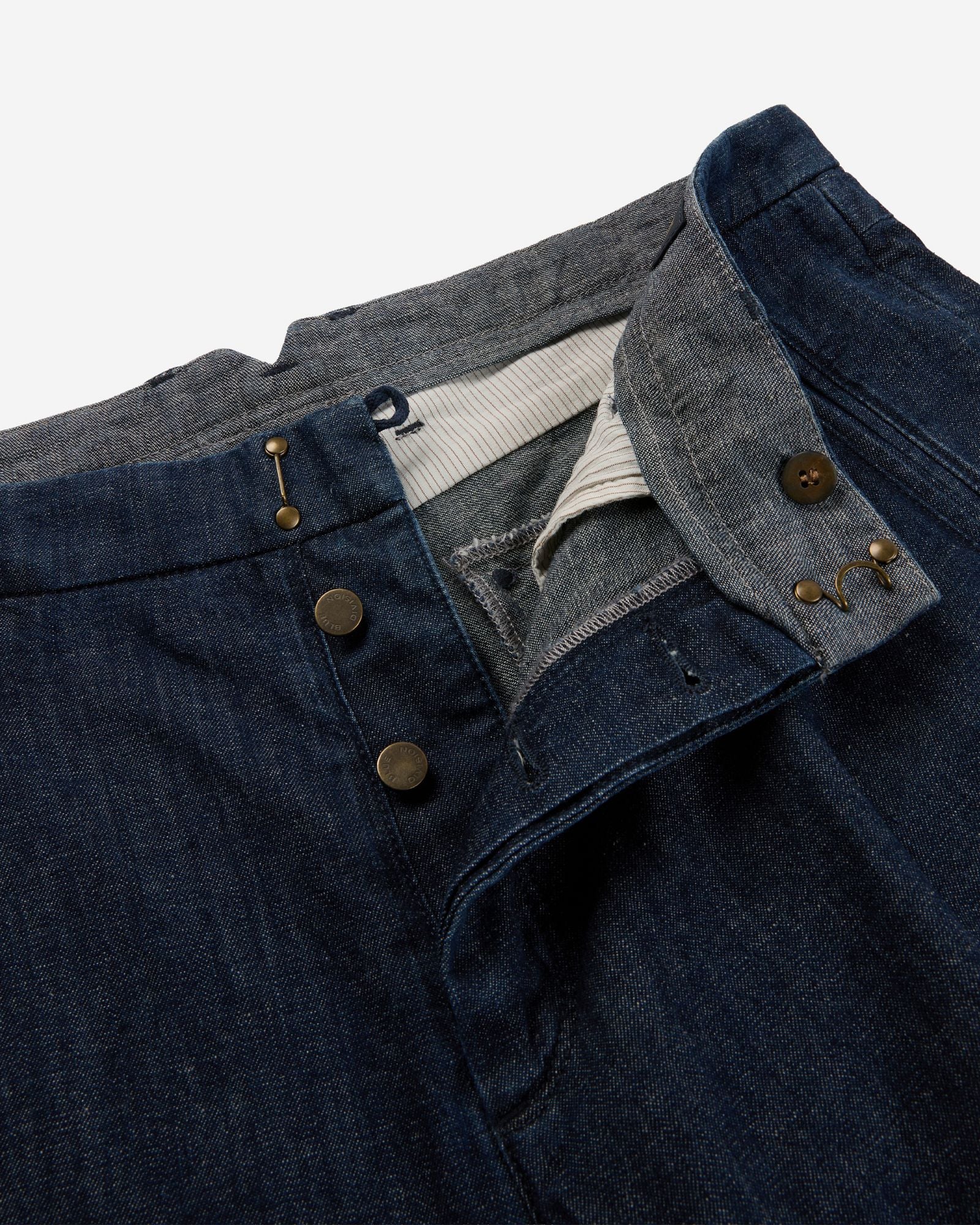 Tapered fit cotton trousers - Image 6