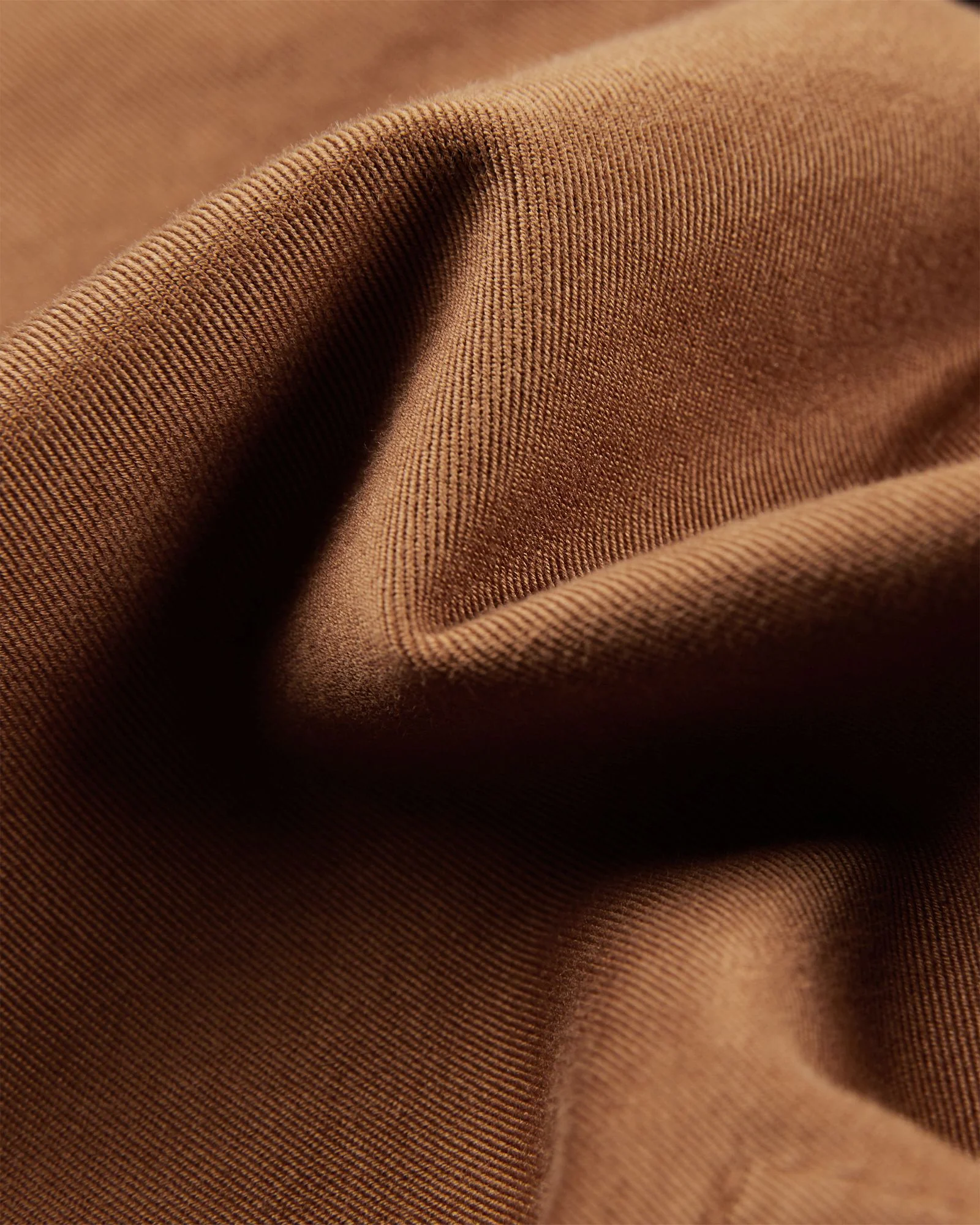 Tapered fit cotton cargo trousers - Image 7