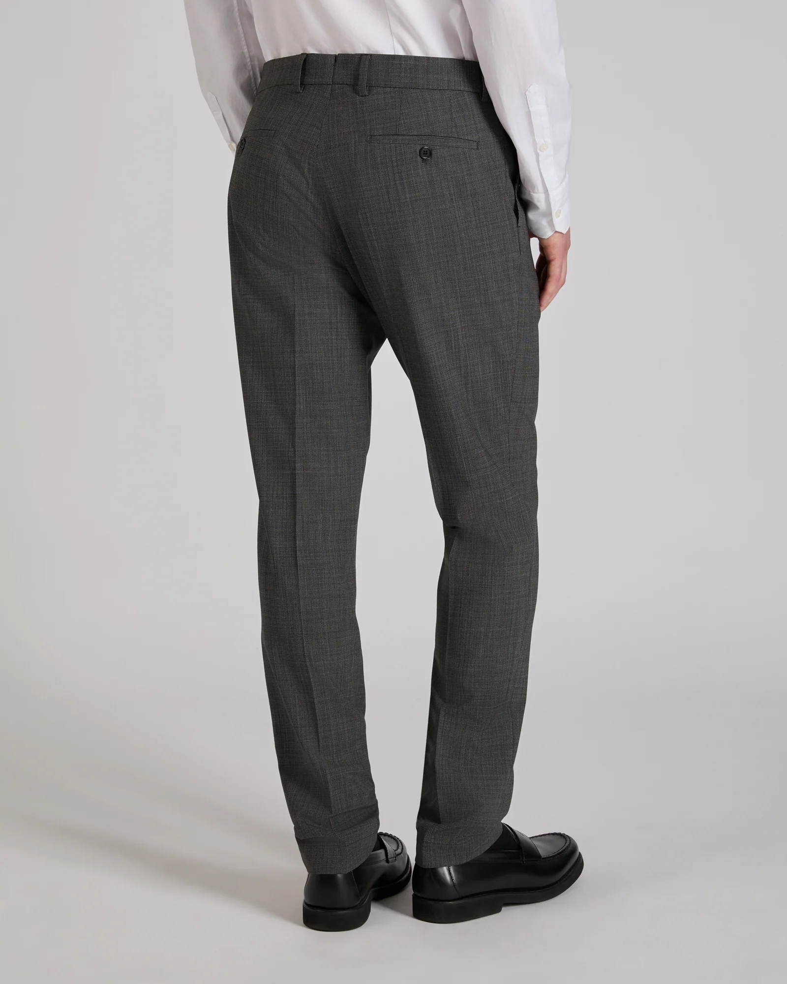 Tapered fit stretch wool blend Flexpant - Image 3