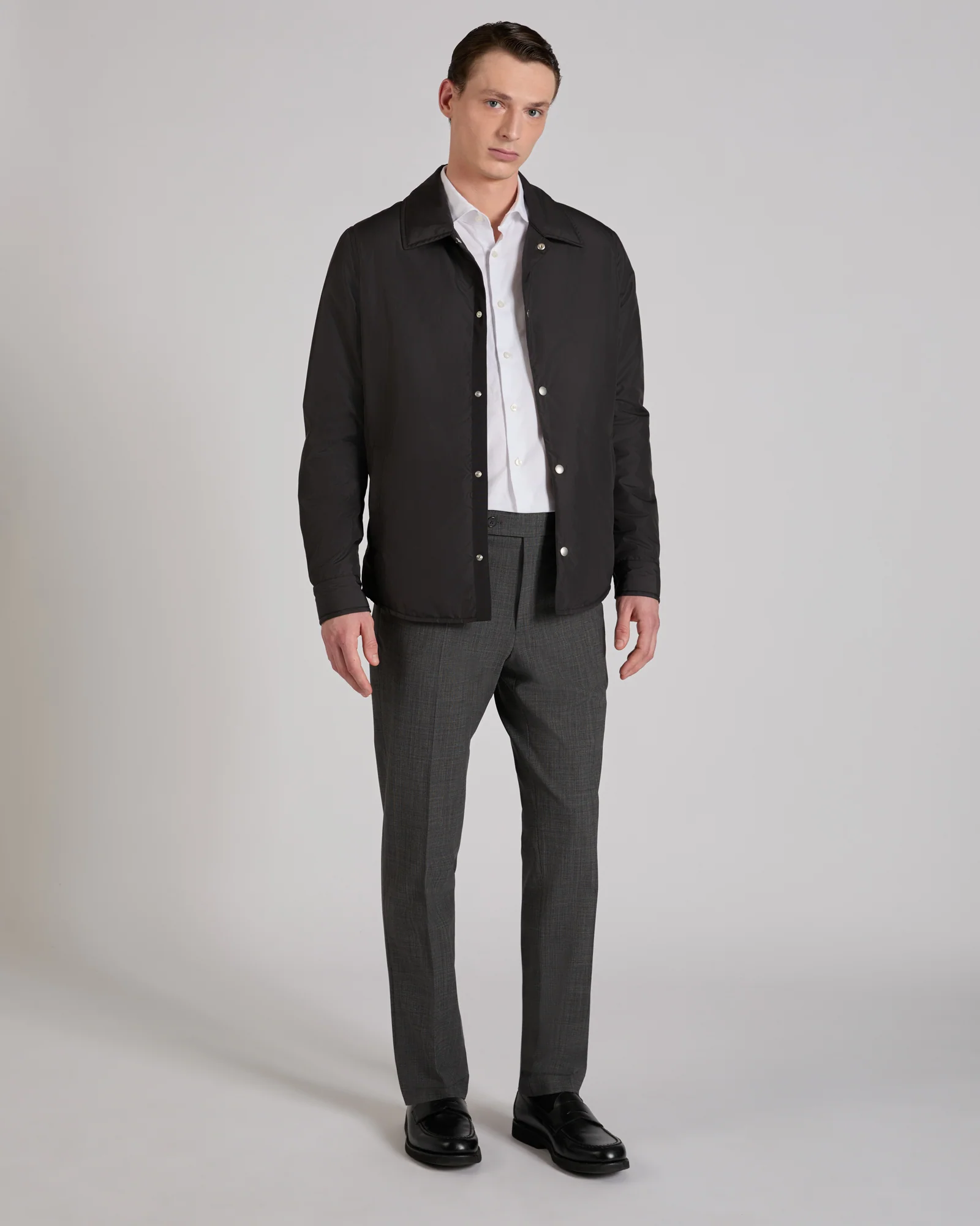 Tapered fit stretch wool blend Flexpant - Image 5