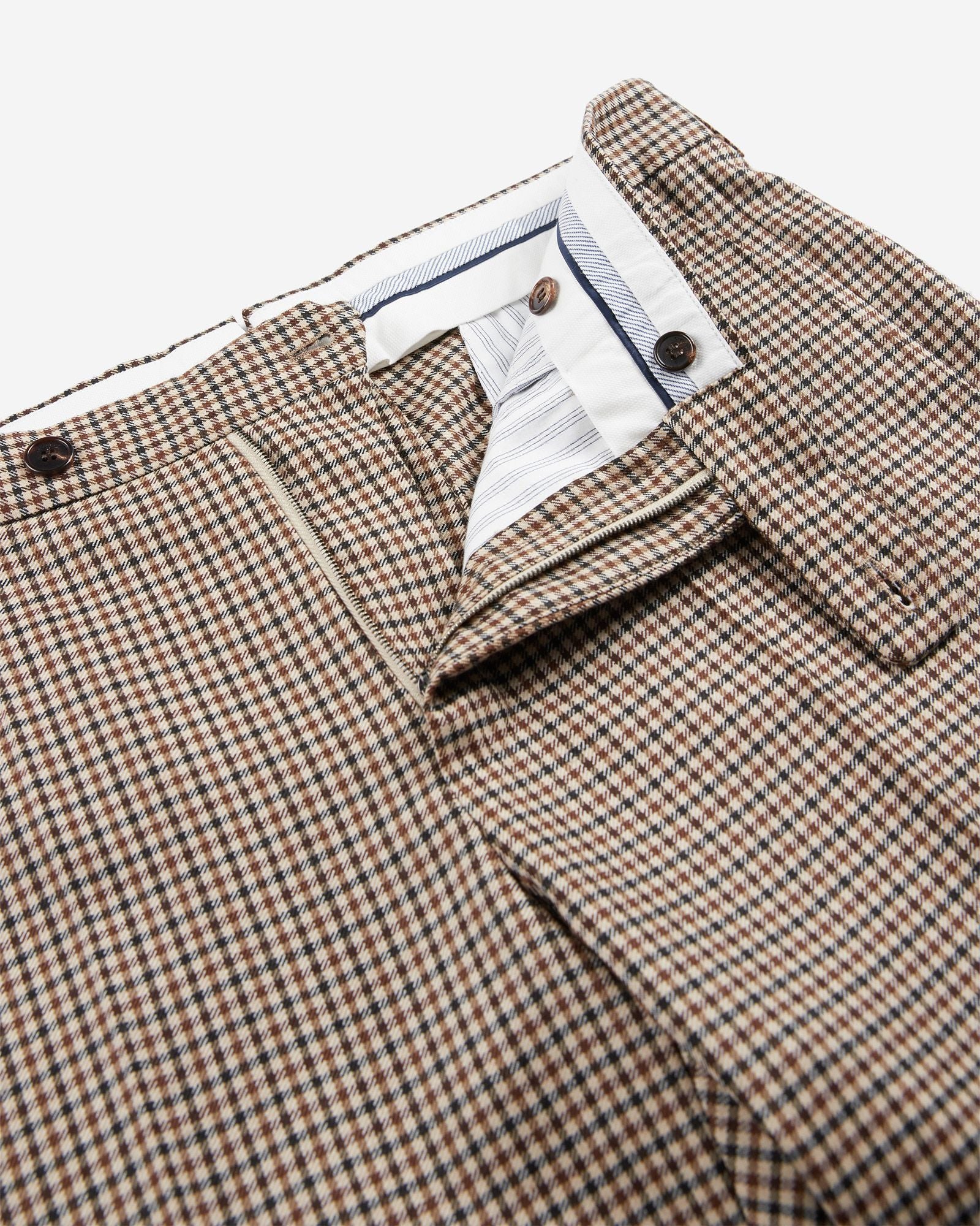 Tapered fit wool trousers - Image 6