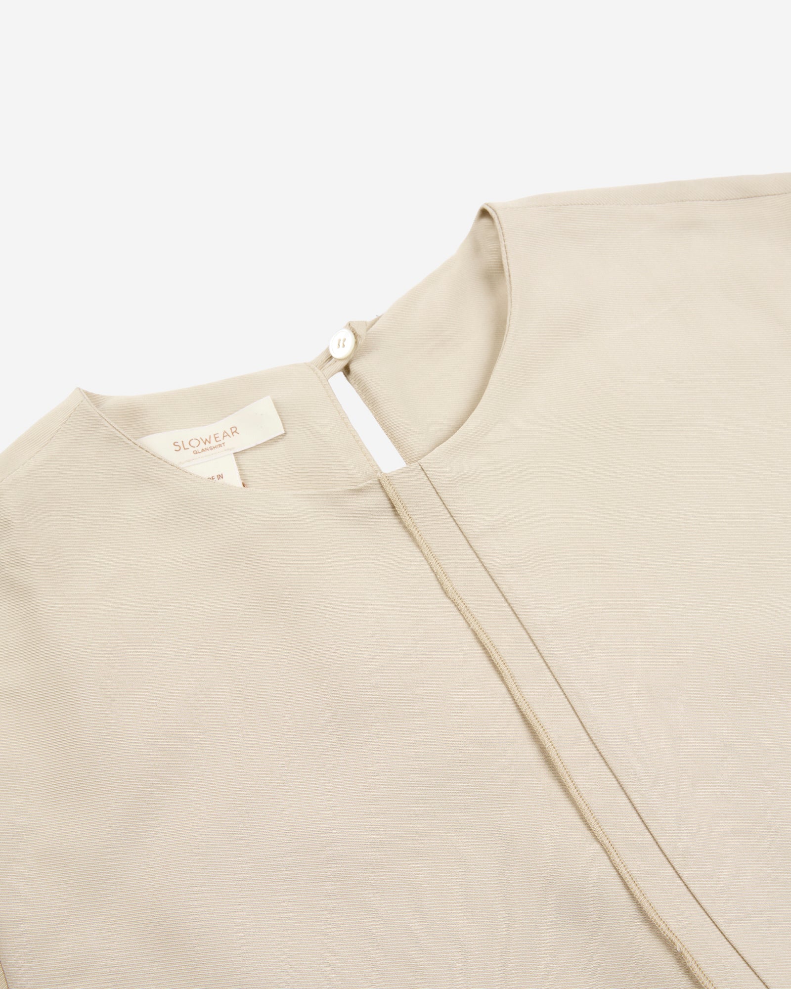 Tunic dress in viscose twill - Image 5