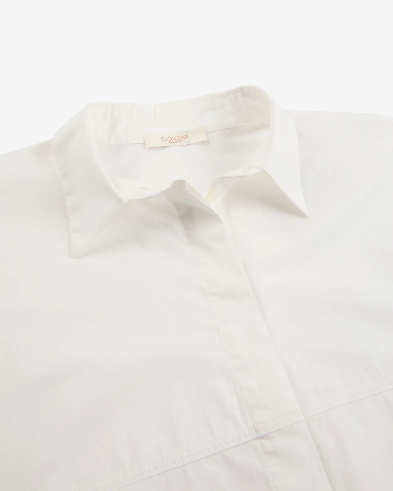 Wide fit cotton poplin shirt - Image 6