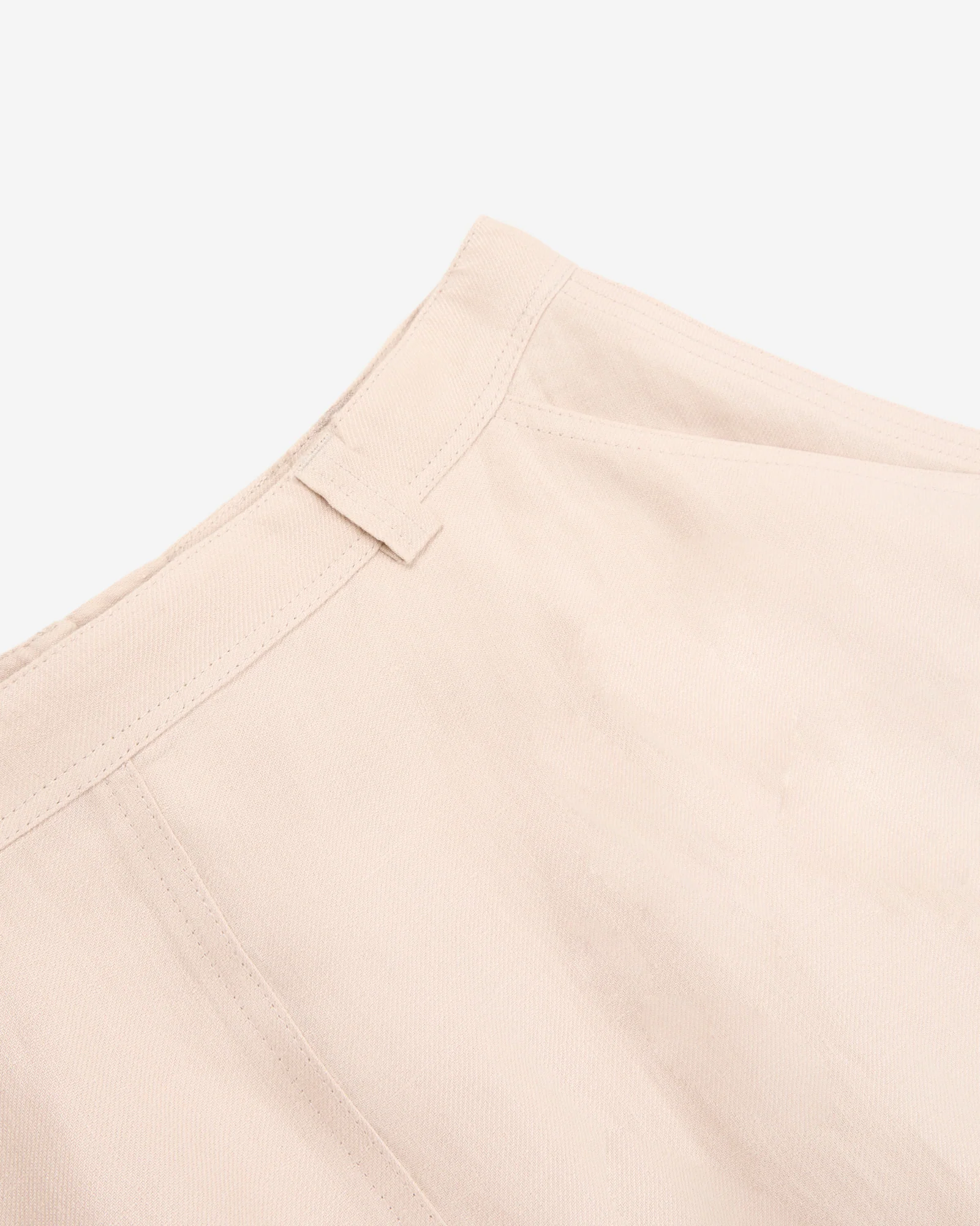Wide fit skirt in linen - Image 6