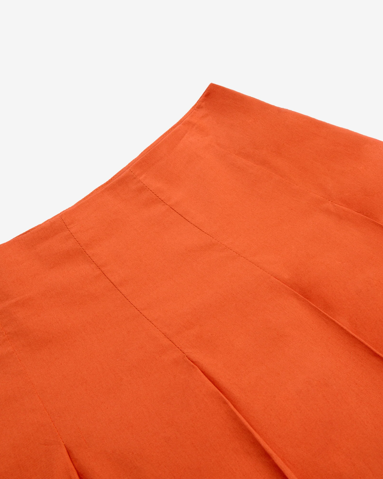 Wide fit skirt in stretch cotton - Image 6