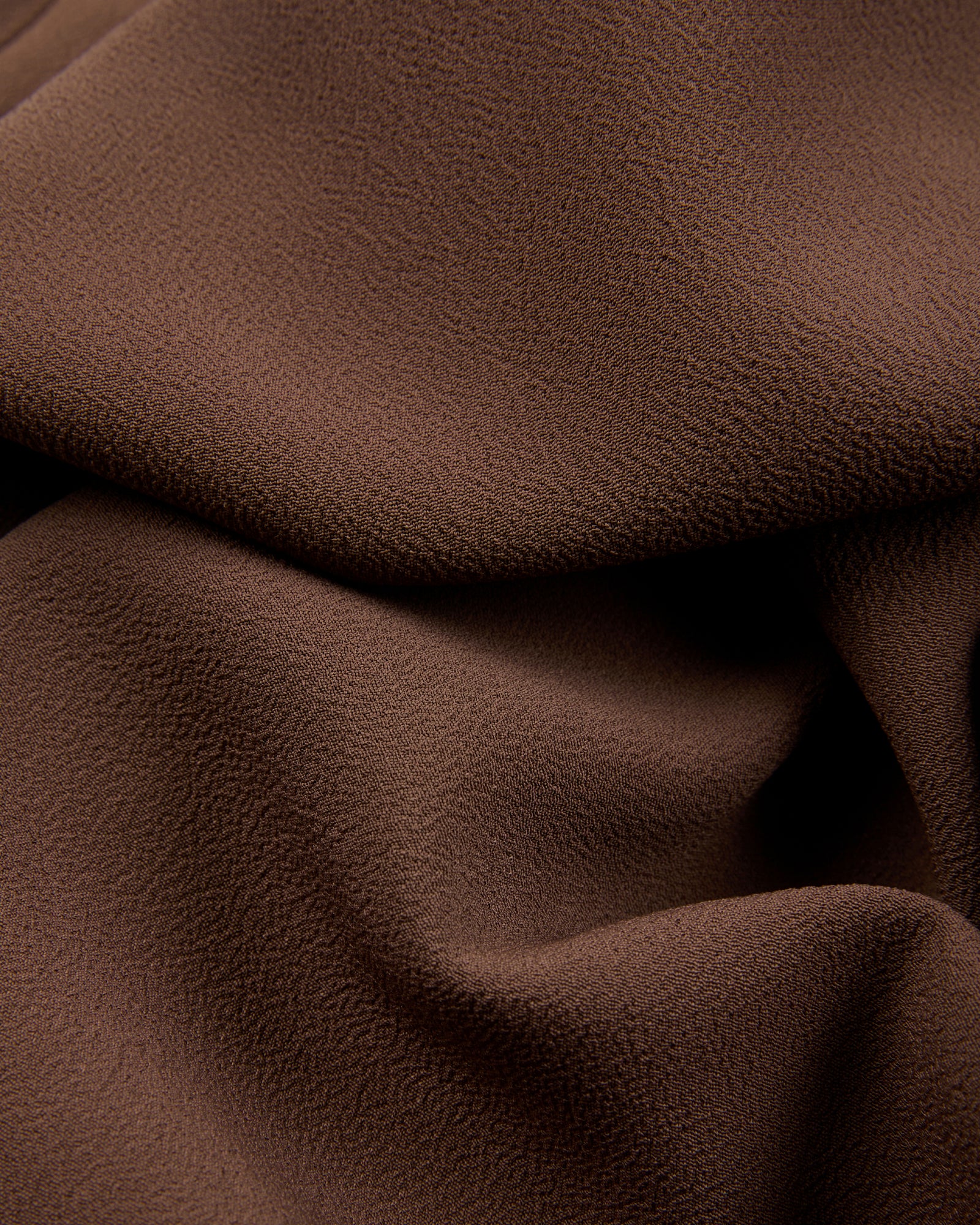 Wide fit trousers in silk-blend crêpe de chine - Image 7