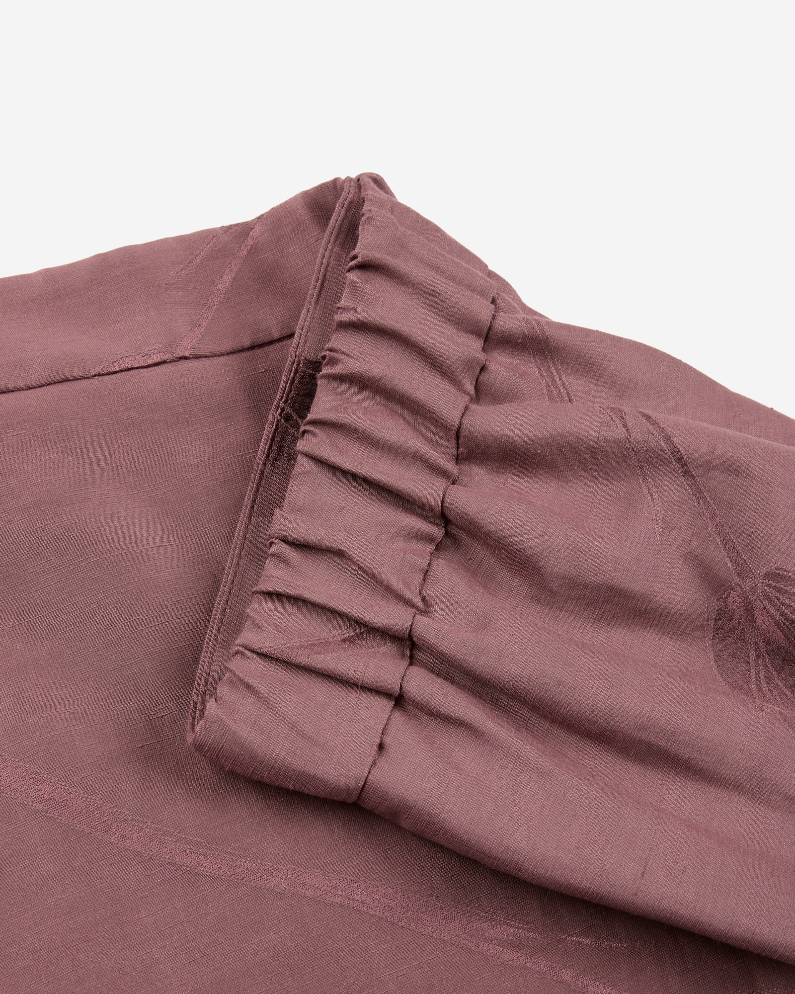 Wide-fit trousers in viscose, linen and cotton - Image 2