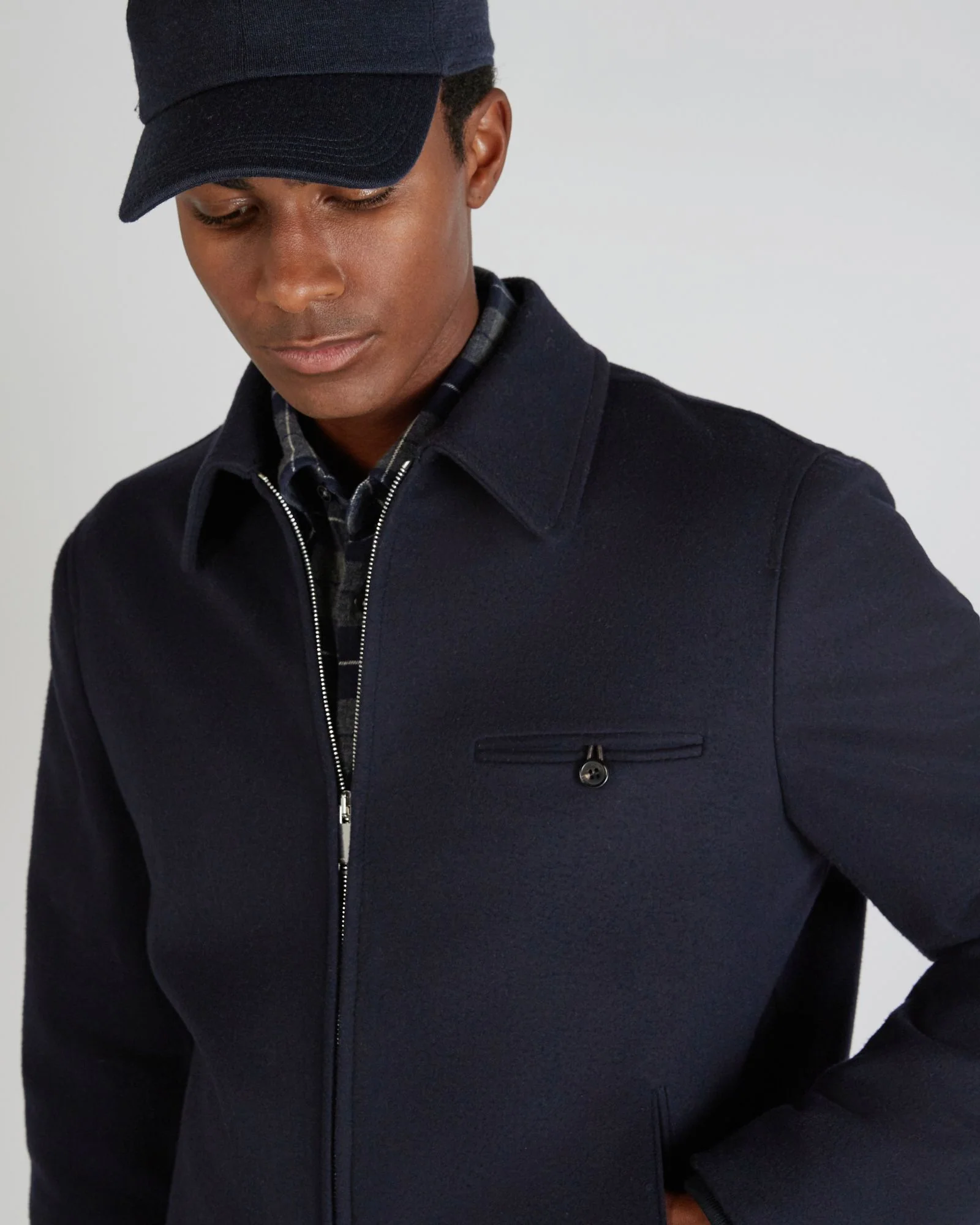 Wool and cashmere Primo bomber jacket - Image 4