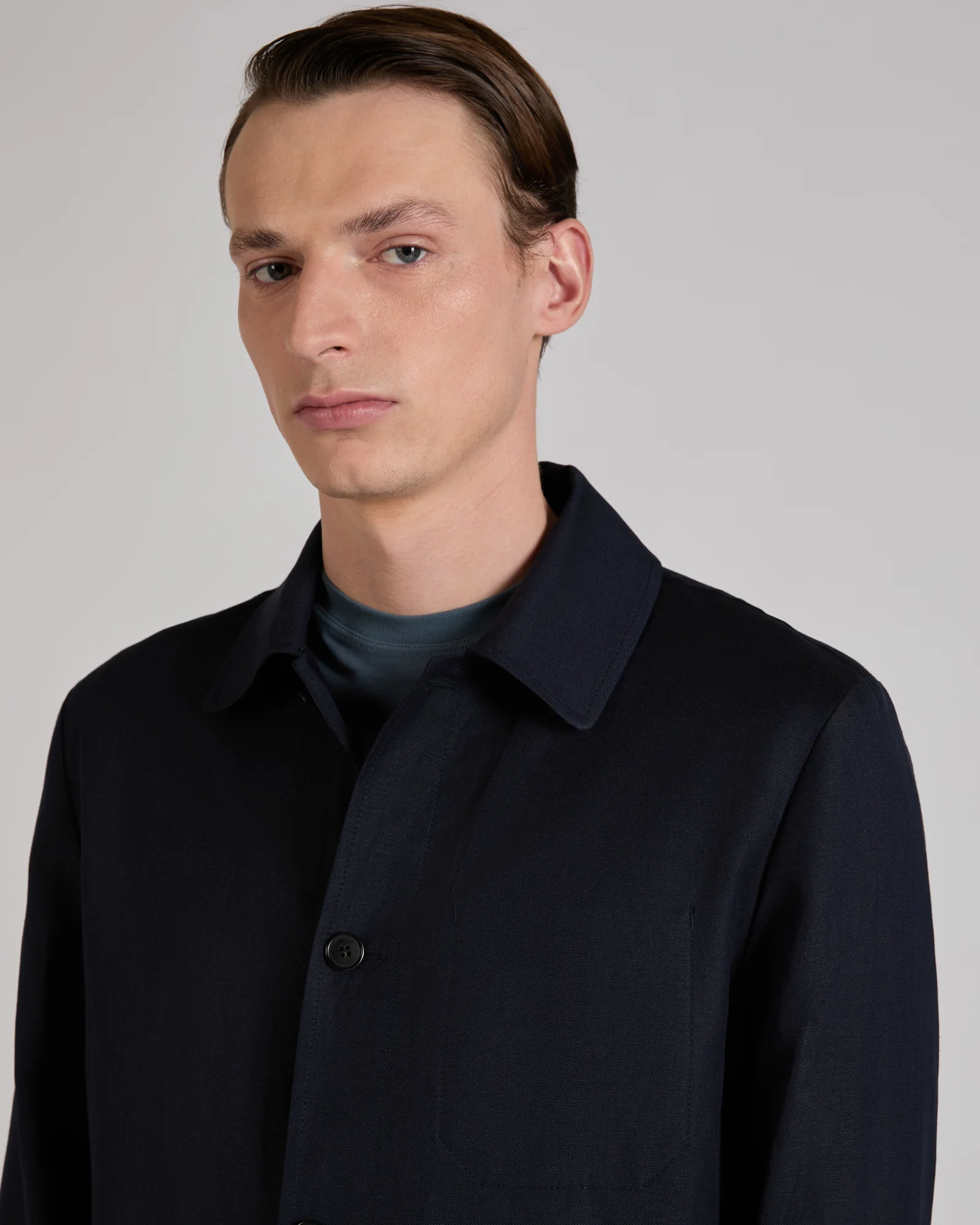 Wool and linen blouson jacket - Image 4