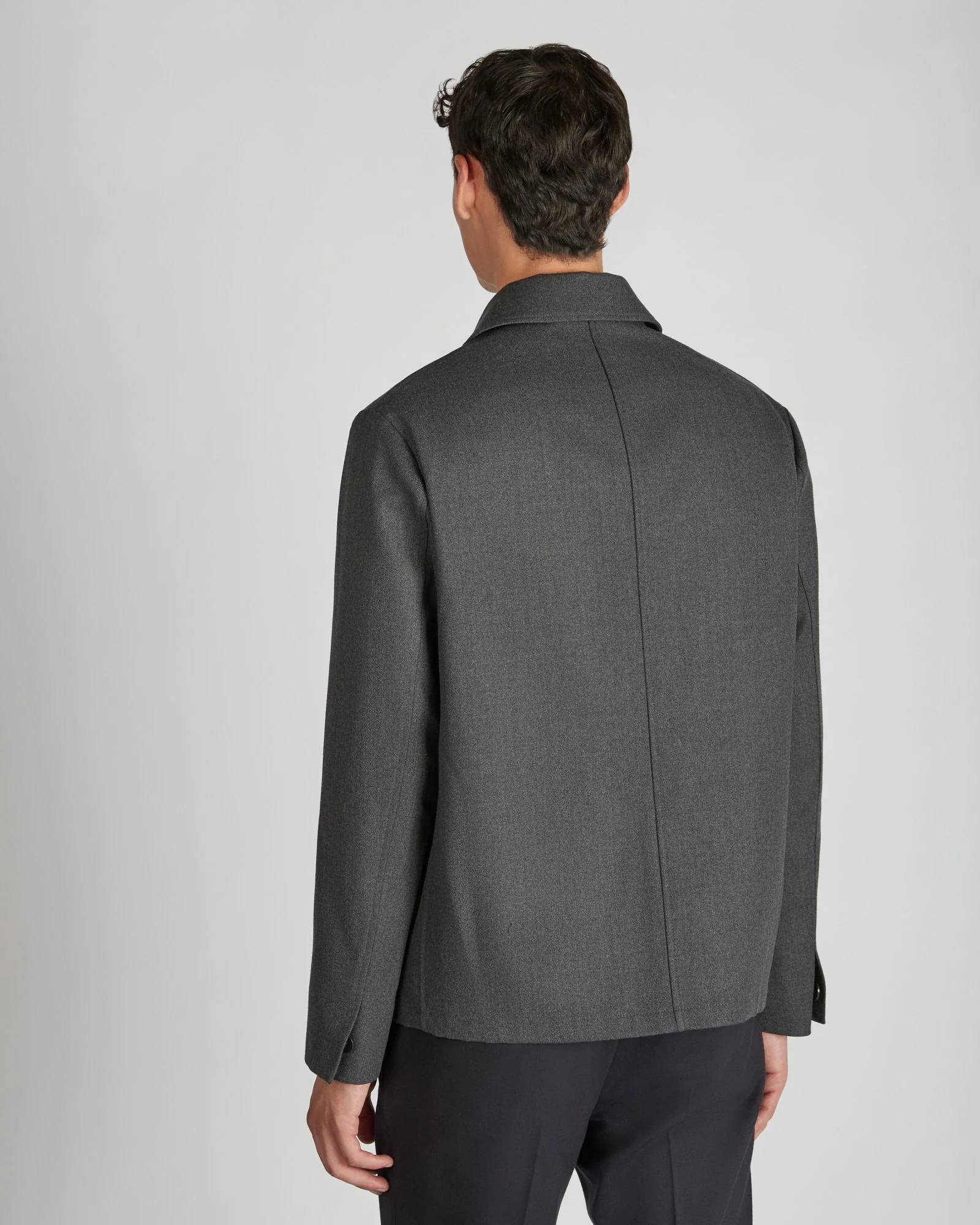 Wool blouson jacket - Image 3