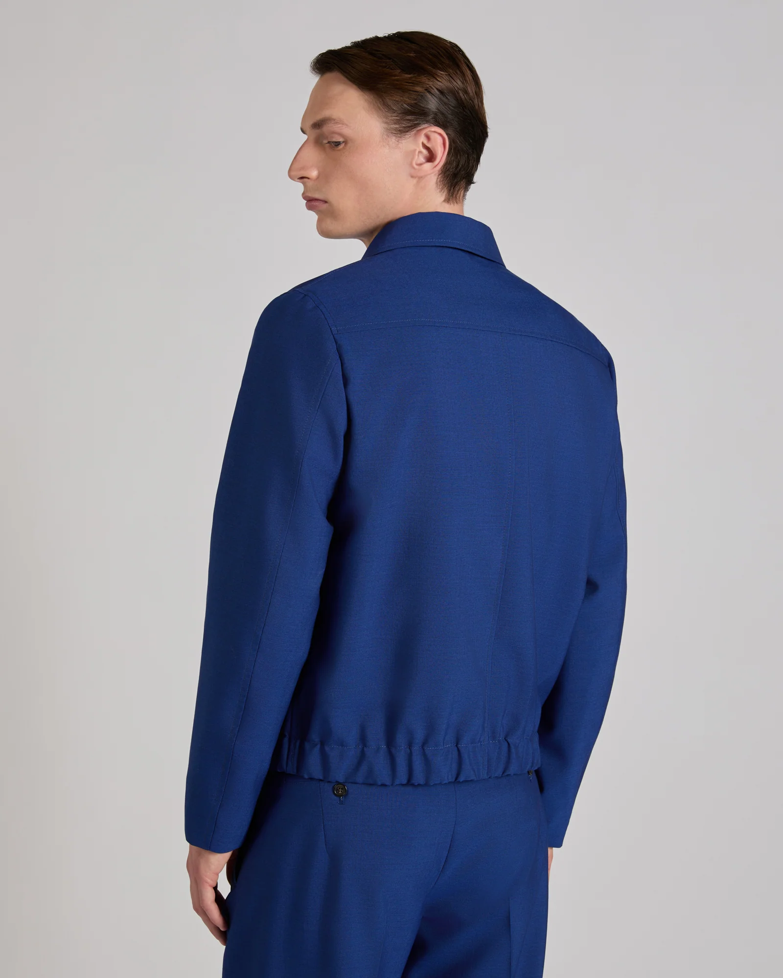 Wool fabric Primo bomber jacket - Image 3